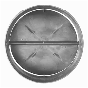 Stormspjæld til emhætte. Original Bauknecht, Whirlpool reservedel.